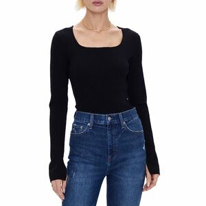 Revolve Pistola Jenny Square Neck Long Sleeve Bodysuit